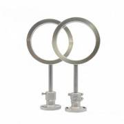 Держатель лазерной трубки алюминий 80мм