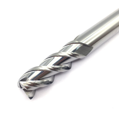 Фреза трехзаходная с удалением стружки вверх Lisi 4*4*12 Фреза трехзаходная с удалением стружки вверх Lisi 4*4*12