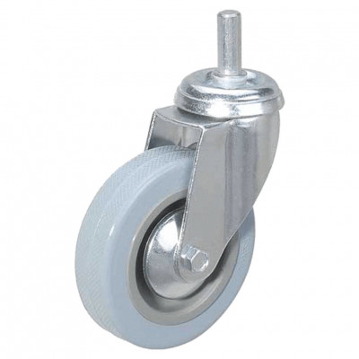 Колесо 75 мм поворотное на валу Колесо 75 мм поворотное на валу