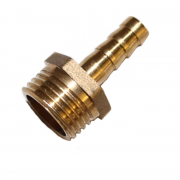 Штуцер елочка 6 мм с наружной резьбой