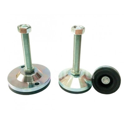 Виброопора с регулировкой усиленная d80 M16 L100 Виброопора с регулировкой усиленная d80 M16 L100